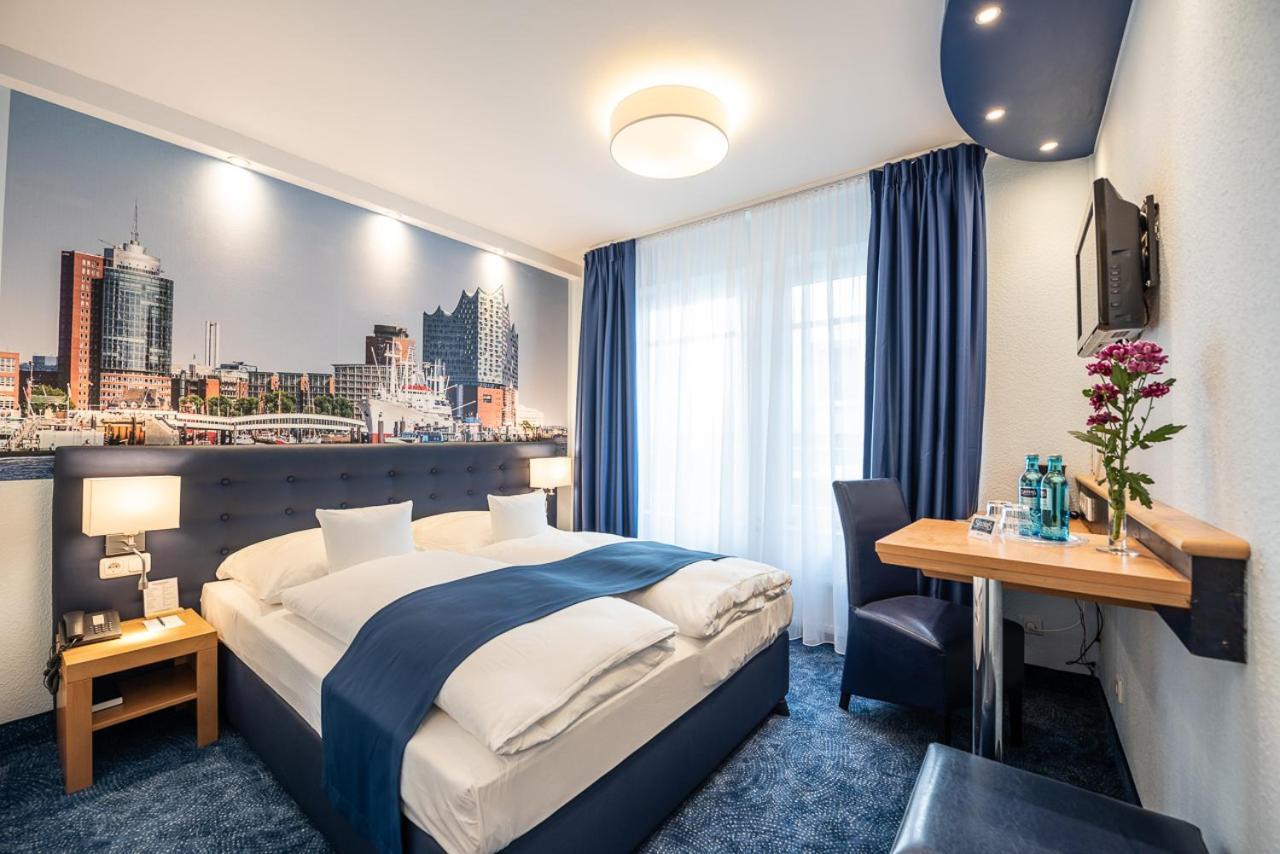 Hotel Hanseport Hamburgo Exterior foto