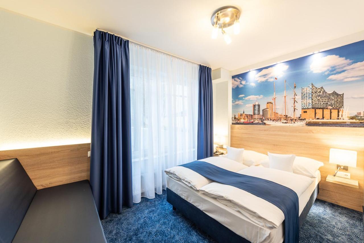 Hotel Hanseport Hamburgo Exterior foto
