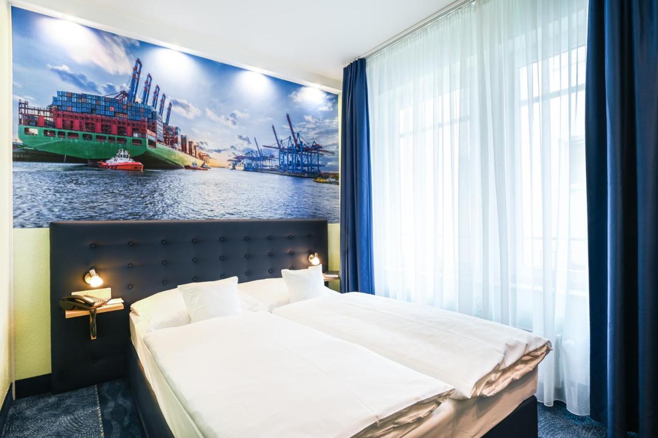 Hotel Hanseport Hamburgo Exterior foto