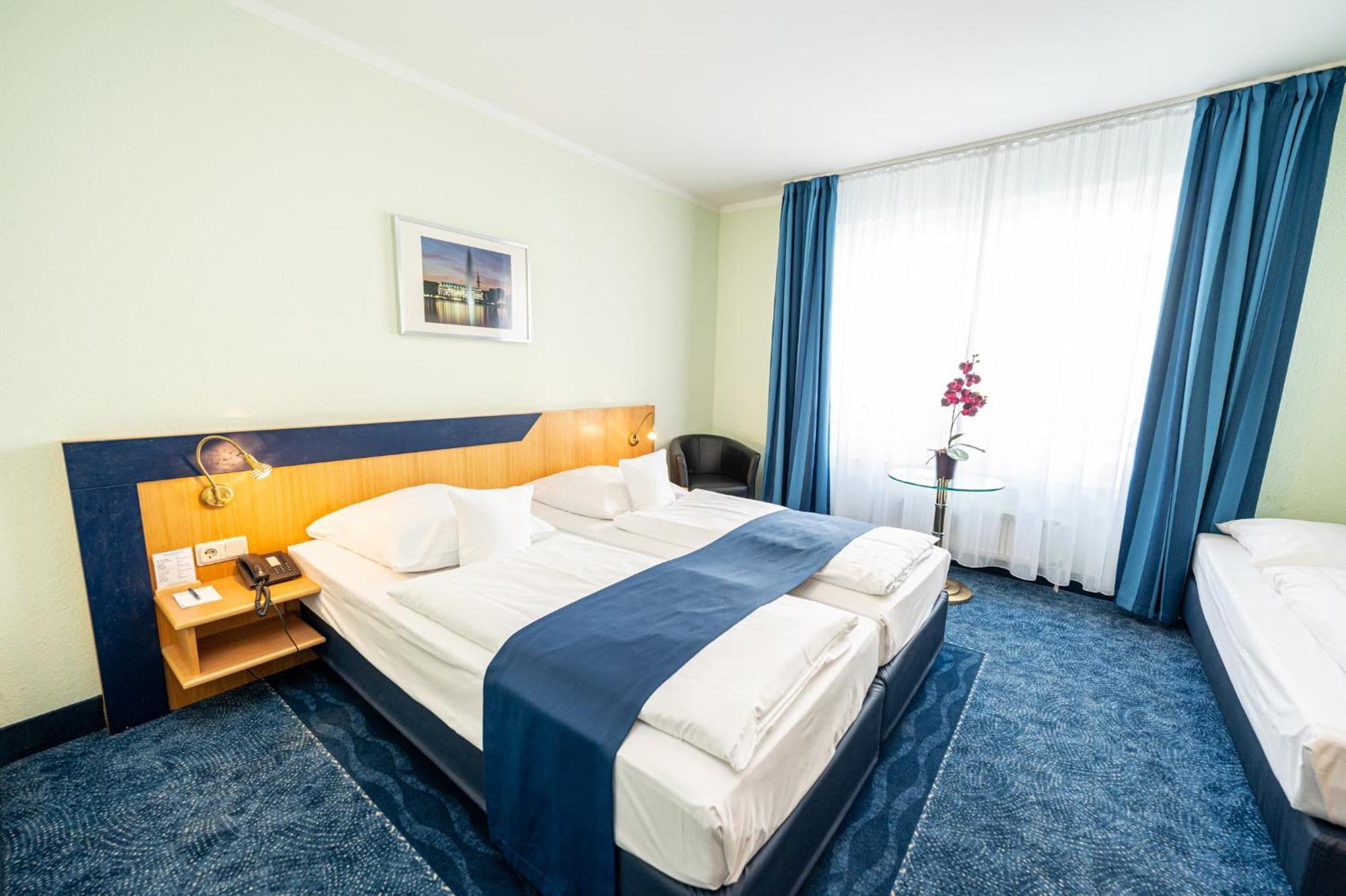 Hotel Hanseport Hamburgo Exterior foto